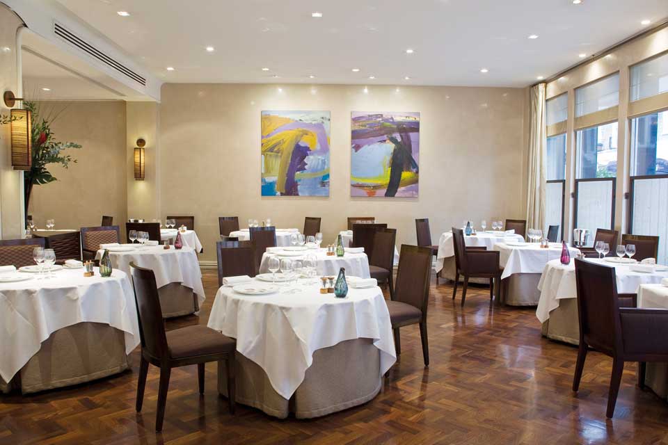 Restaurant review The Square Bruton Street Mayfair Savile Row