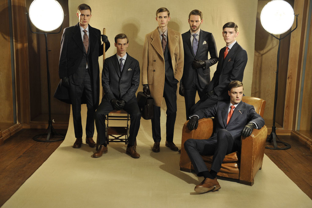London collections hit the catwalk - Savile Row Style