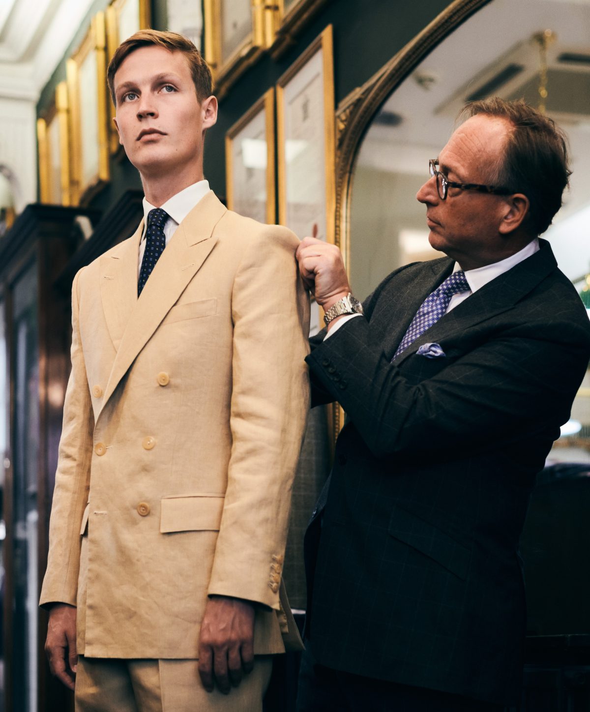 Henry Poole and Goodwood join forces to produce bespoke linen suits -  Savile Row Style