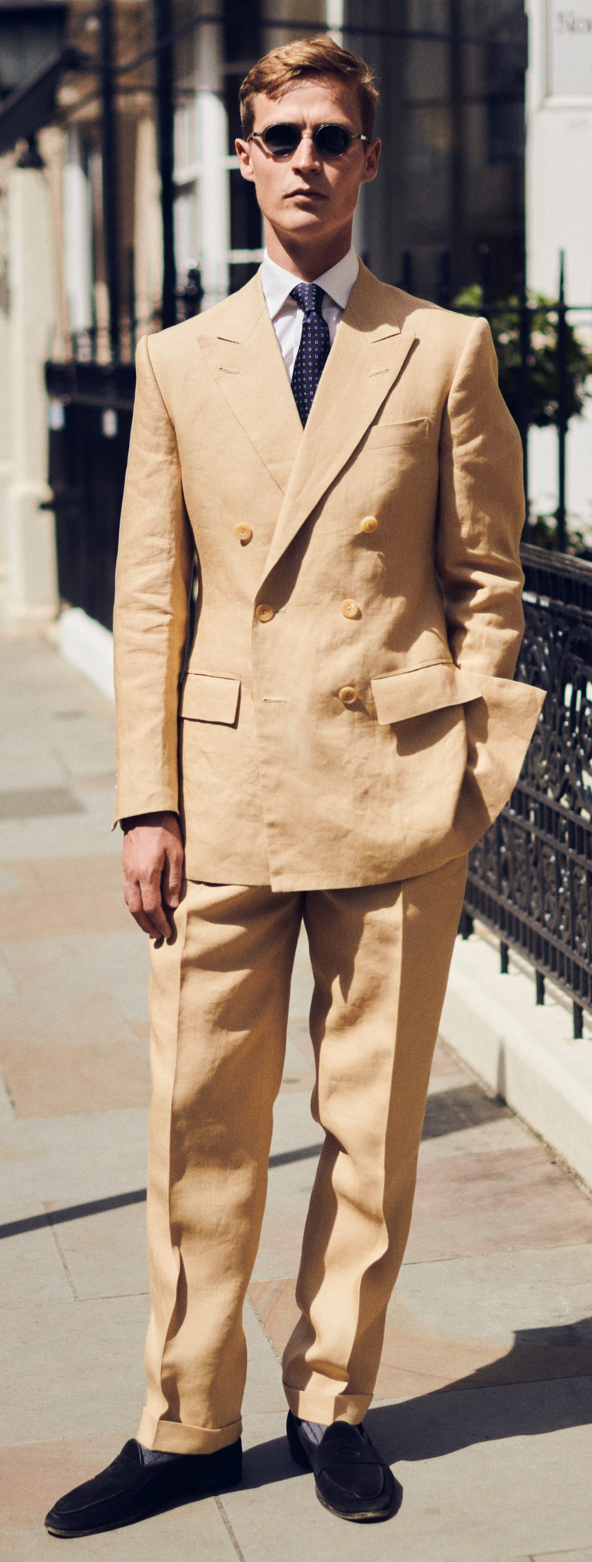 Henry Poole and Goodwood join forces to produce bespoke linen suits